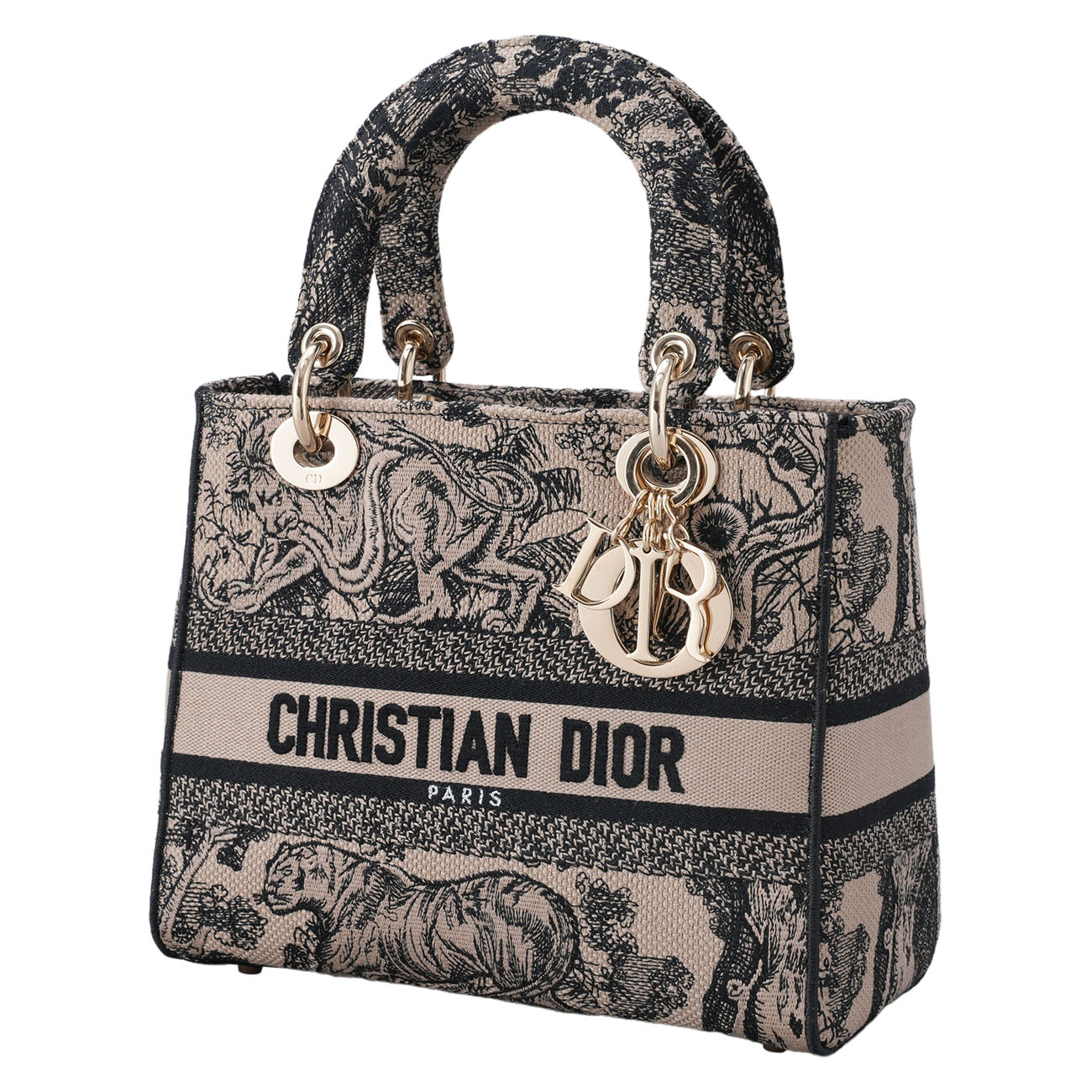 CHRISTIAN DIOR(USED)크리스찬디올 레이디백 D-LITE 미듐